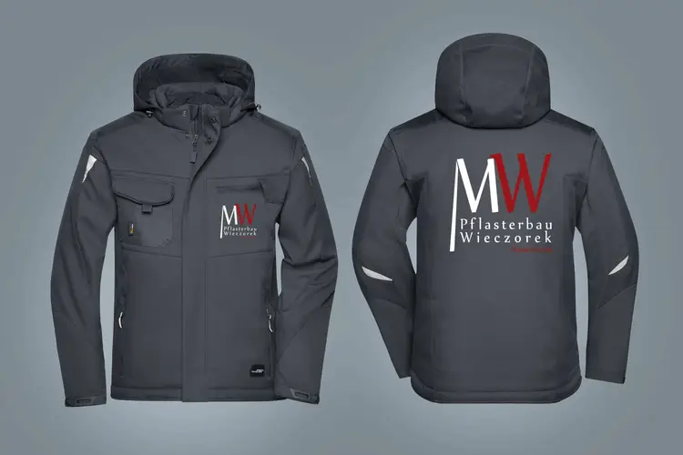 Pflasterbau Wieczorek Textildruck Jacken